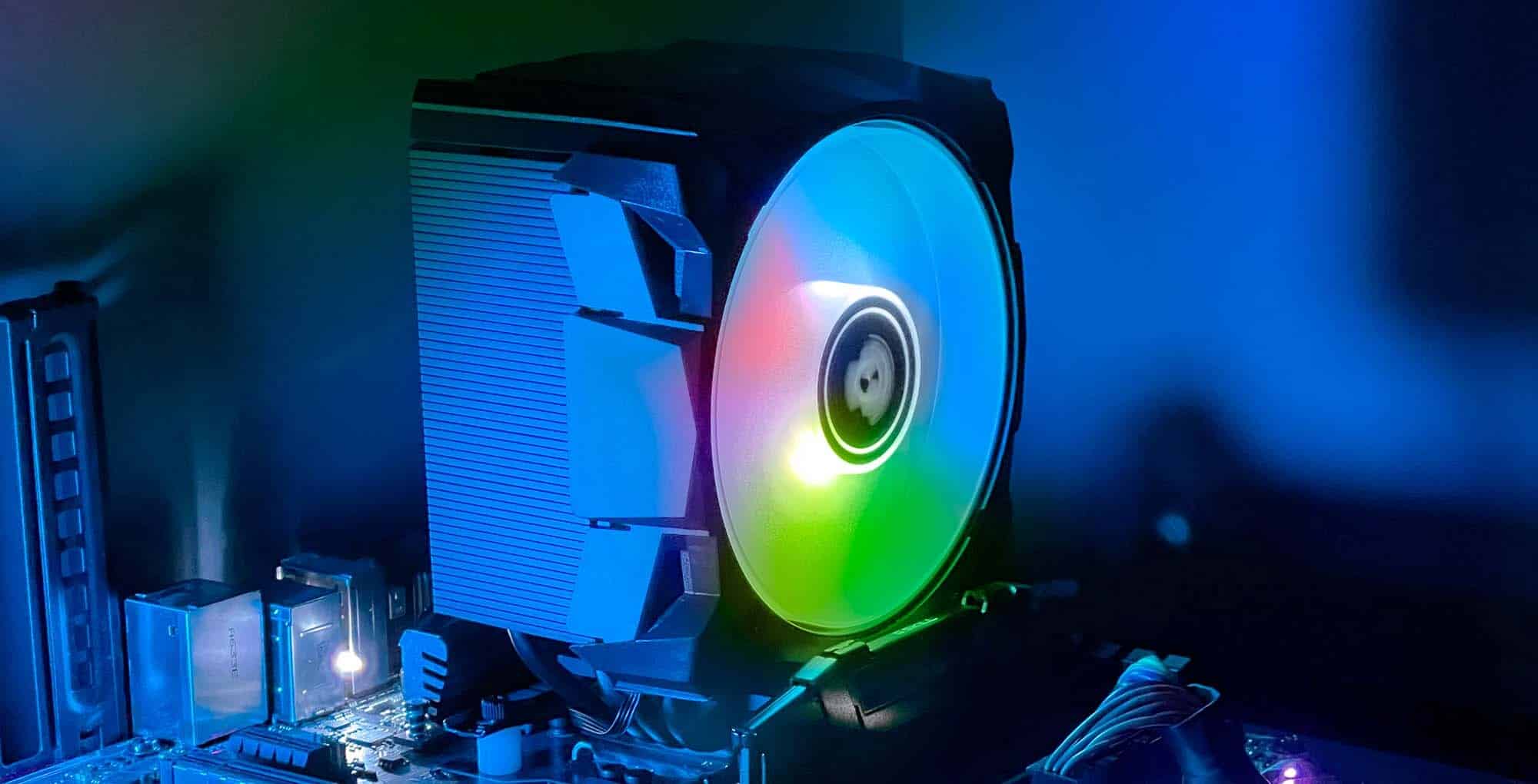 Arctic Freezer A35 A-RGB Compact Heatsink & Fan, AMD AM4 Socket CPU Cooler