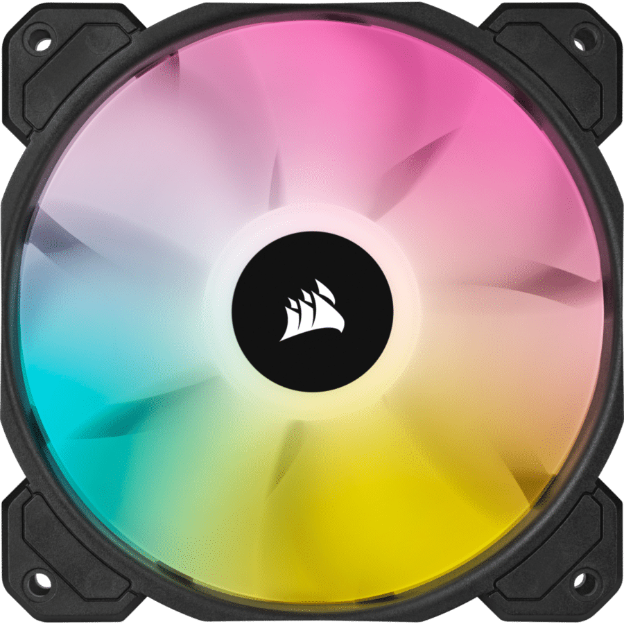 Corsair iCUE SP120 RGB ELITE Performance 120mm PWM Black Single Fan Expansion Pack