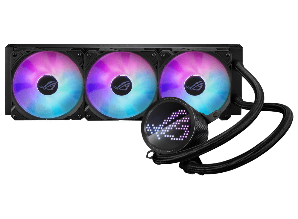 ASUS ROG Ryuo III 360 ARGB All-In-One Liquid CPU Cooler with Anime Matrix LED Display