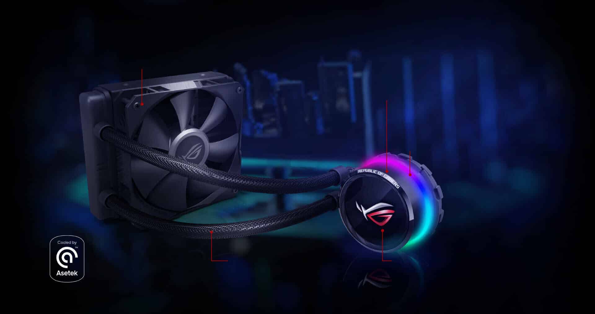 ASUS ROG Ryuo 120 All-In-One Liquid CPU Cooler