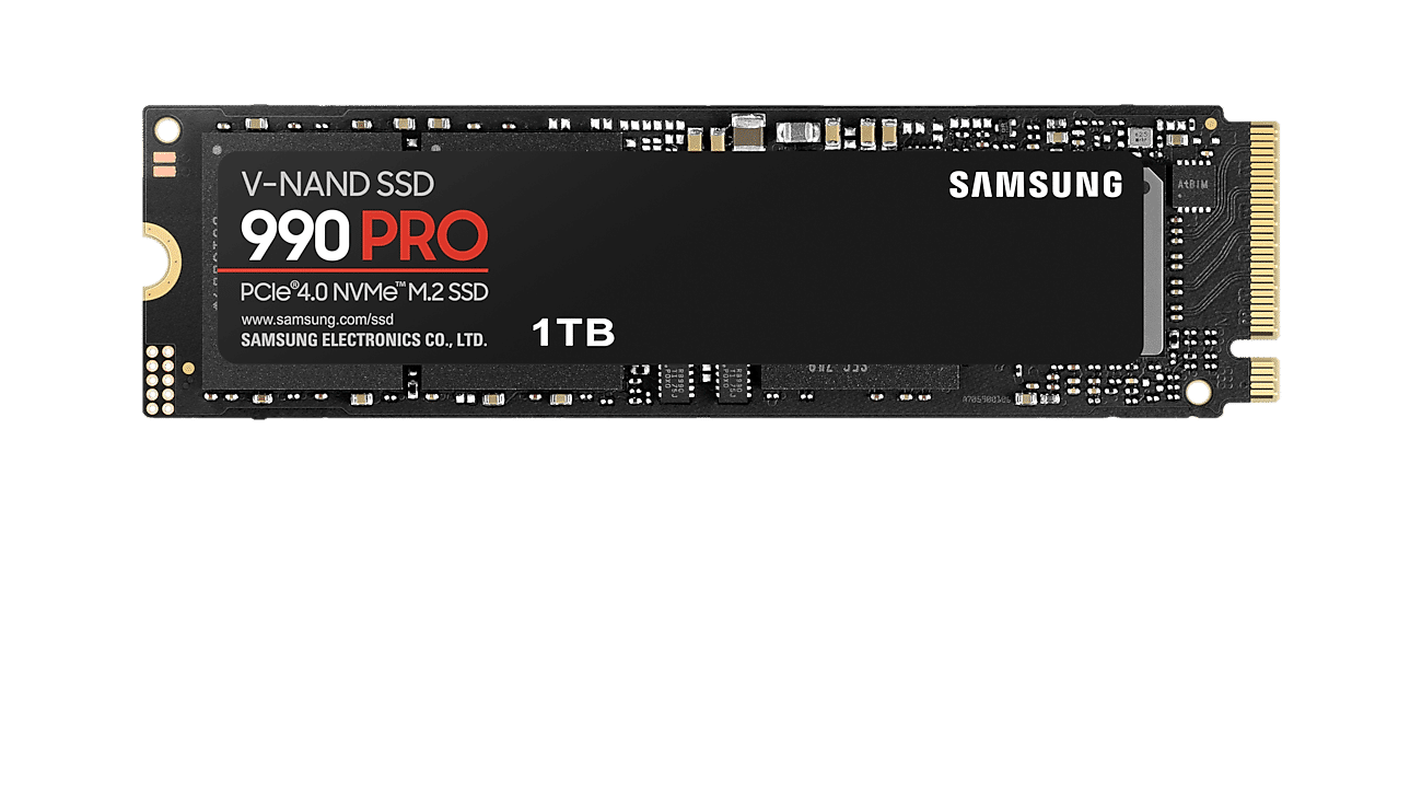 Samsung 990 PRO 1TB M.2 PCIe Gen 4 NVMe SSD