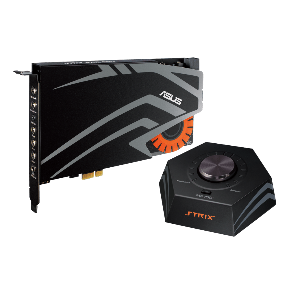 ASUS Strix Raid Pro - 7.1 PCIe Gaming Sound Card