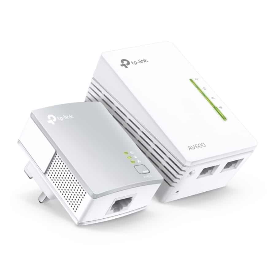 TP-LINK TL-WPA4220 KIT 300Mbps AV600 Wireless N Powerline Adapter Kit