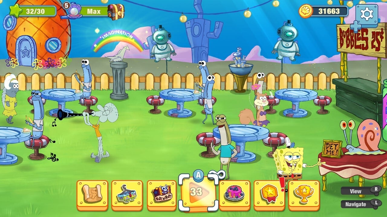 SpongeBob Squarepants: Krusty Cook-Off - Extra Krusty Edition Screenshot