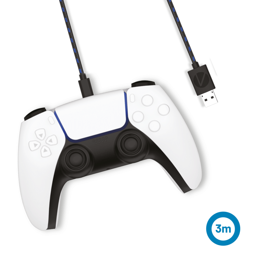 Stealth SP-C10V Twin Play & Charge Cables for PS5 Controllers
