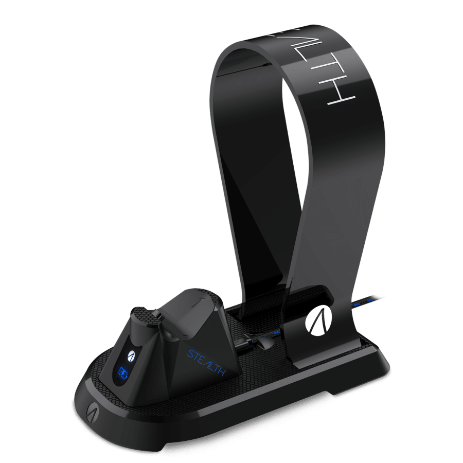 Stealth SP-C60 Charging Dock and Headset Stand for PS4
