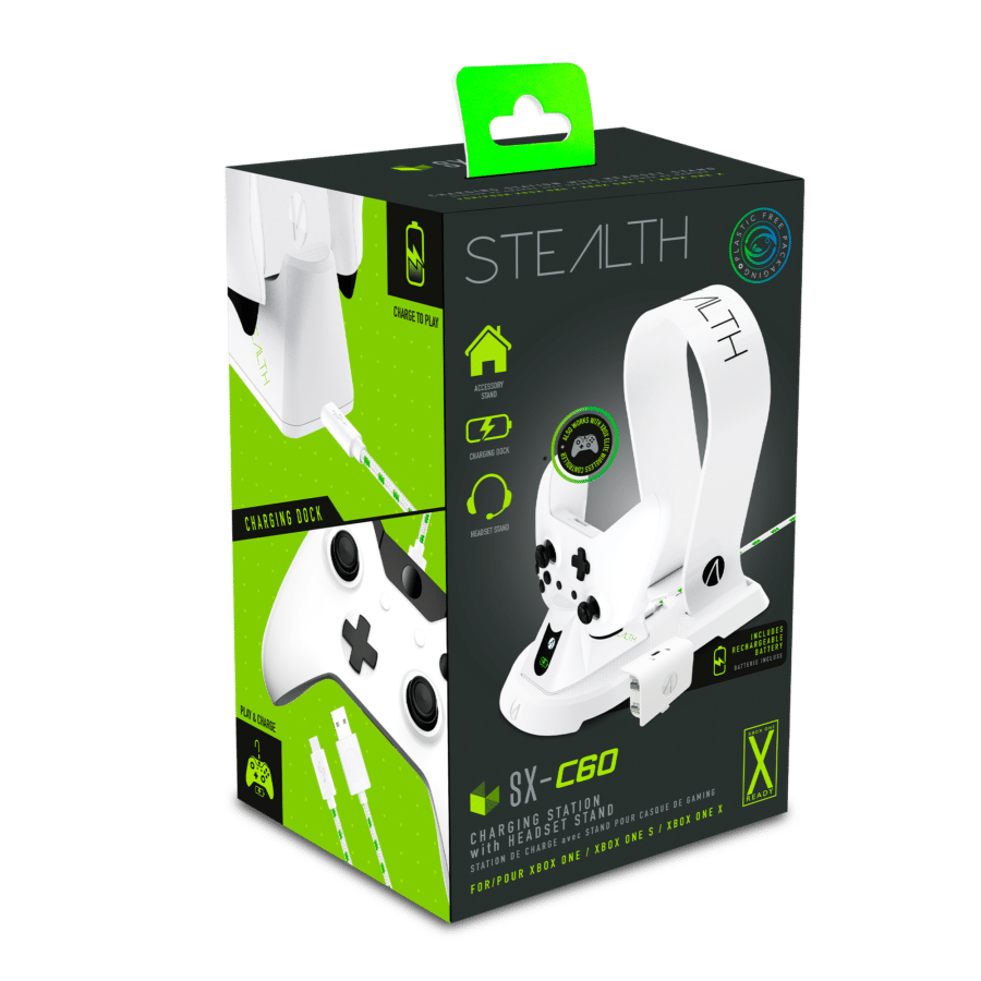 Stealth SX-C60 Charging Dock and Headset Stand for XBOX One