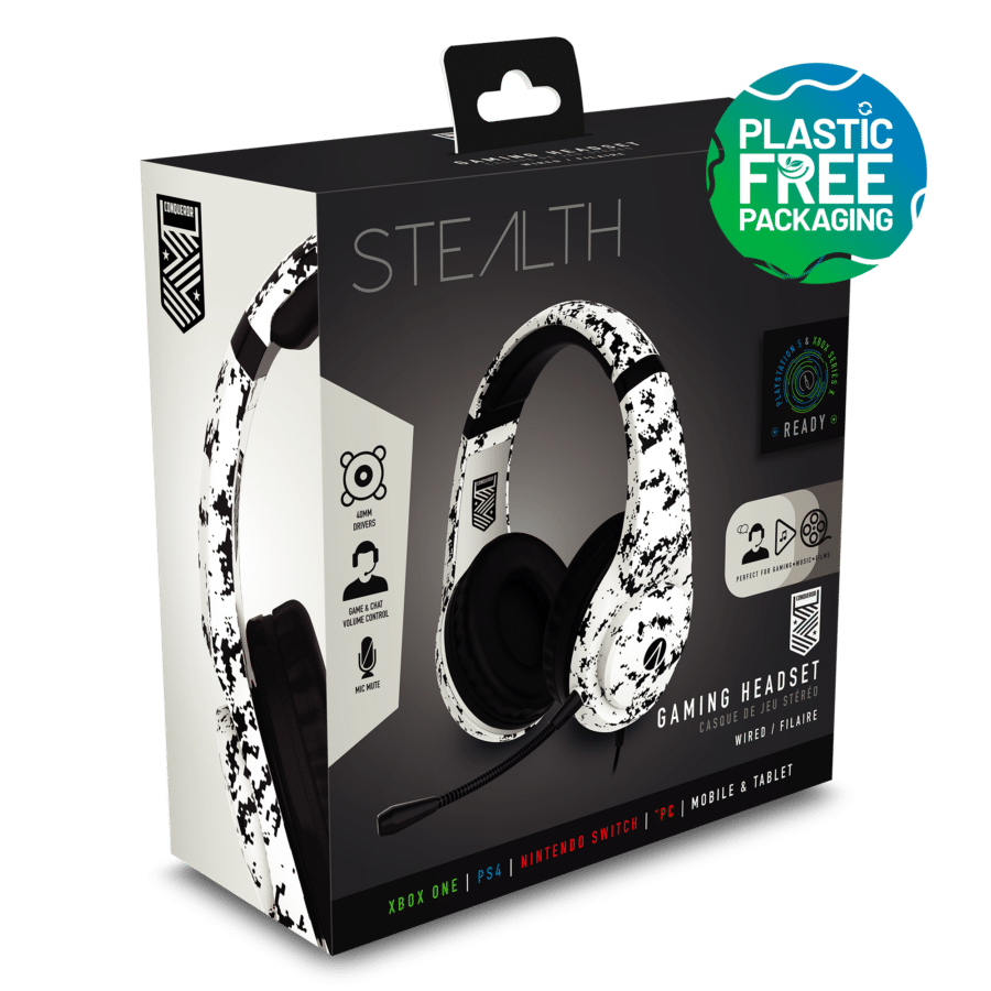 Stealth XP-Conqueror Gaming Headset – Arctic Camo