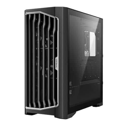 Antec Performance 1 FT – E-ATX, 4 PWM Fans, CPU/GPU Temp Display, USB-C, Glass Side Panels Gaming PC Case