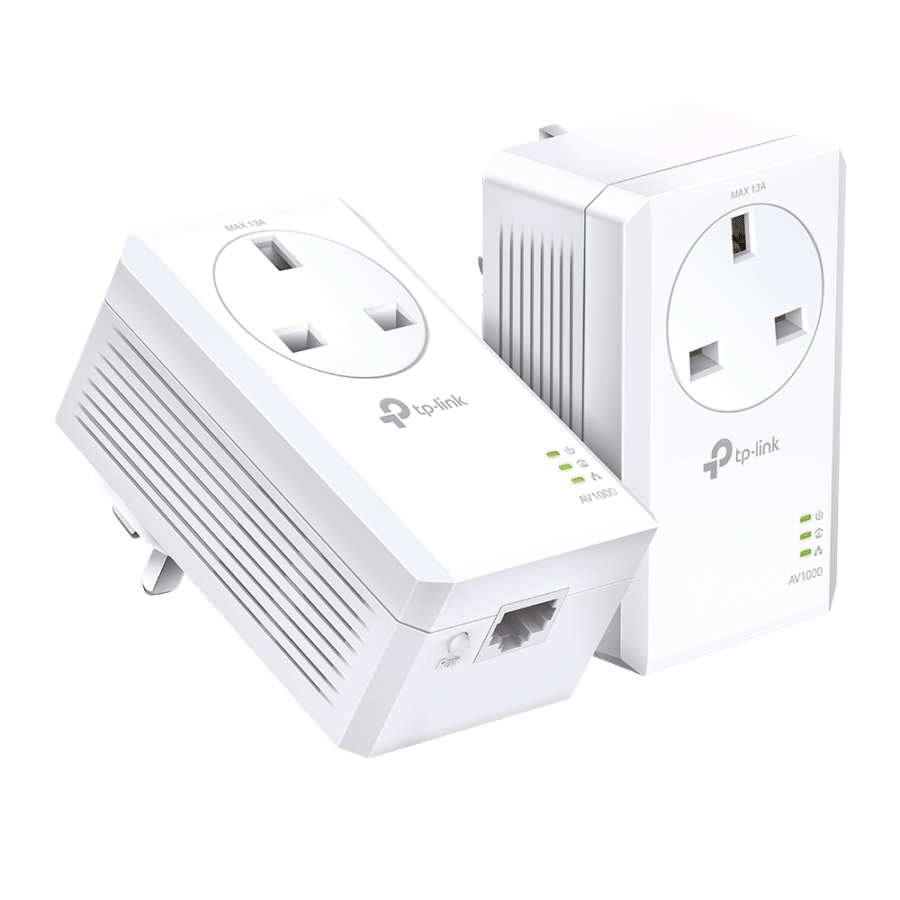 TP-LINK TL-PA7017P KIT AV1000 Gigabit Powerline Adapter Kit