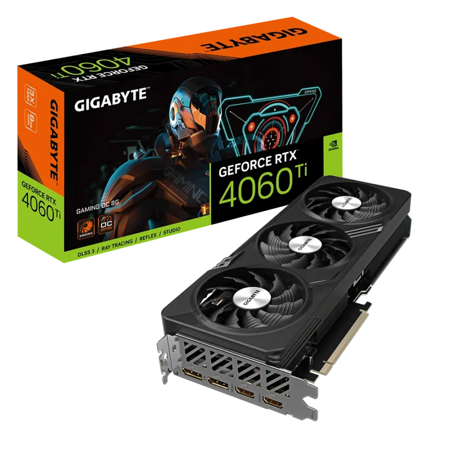 Gigabyte GeForce RTX 4060 Ti GAMING OC 8GB Box View