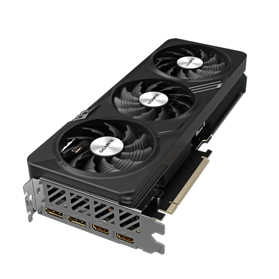 Gigabyte GeForce RTX 4060 Ti GAMING OC 8GB Flat Angled View