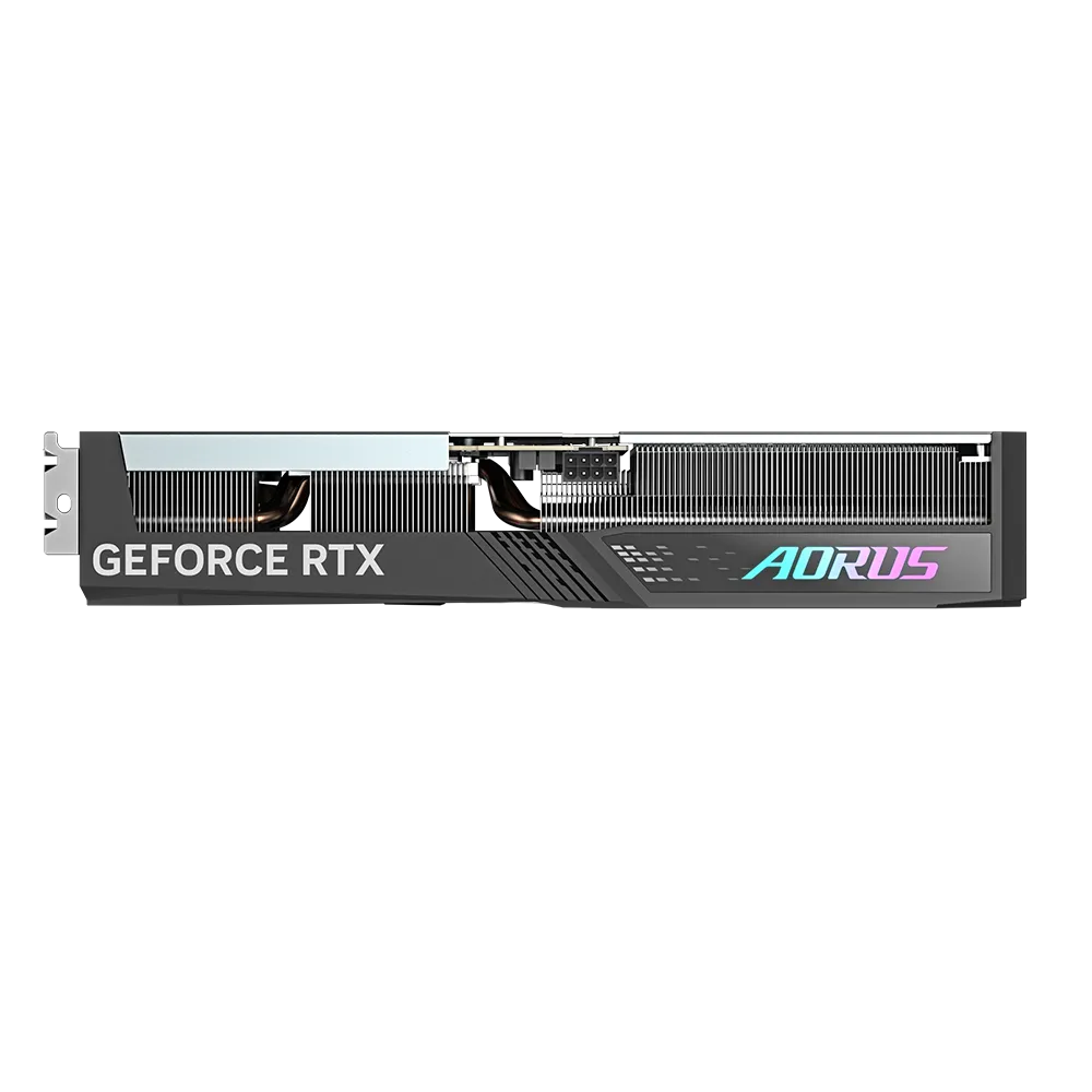 Gigabyte AORUS NVIDIA GeForce RTX 4060 Ti ELITE 8G Side View