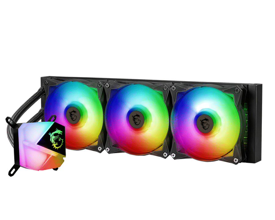 MSI MAG CORELIQUID C360 360mm ARGB All-In-One Liquid CPU Cooler