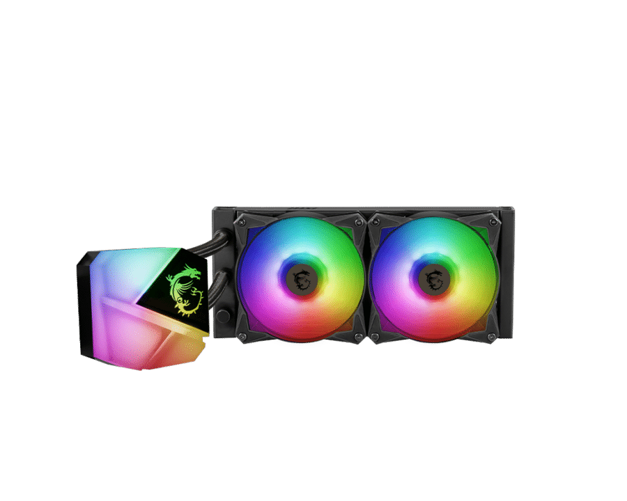 MSI MAG CORELIQUID C240 240mm ARGB All-In-One Liquid CPU Cooler