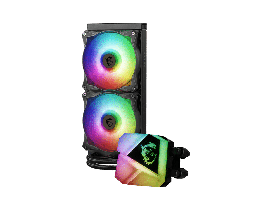 MSI MAG CORELIQUID C240 240mm ARGB All-In-One Liquid CPU Cooler