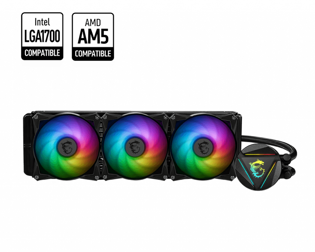 MSI MAG CORELIQUID 360R V2 360mm ARGB All-In-One Liquid CPU Cooler