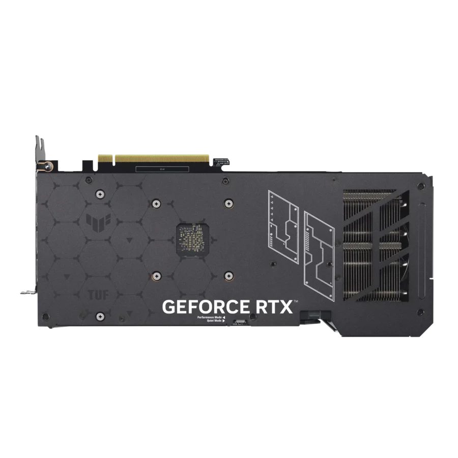 Asus TUF GAMING RTX4060 Ti OC Flat Top View