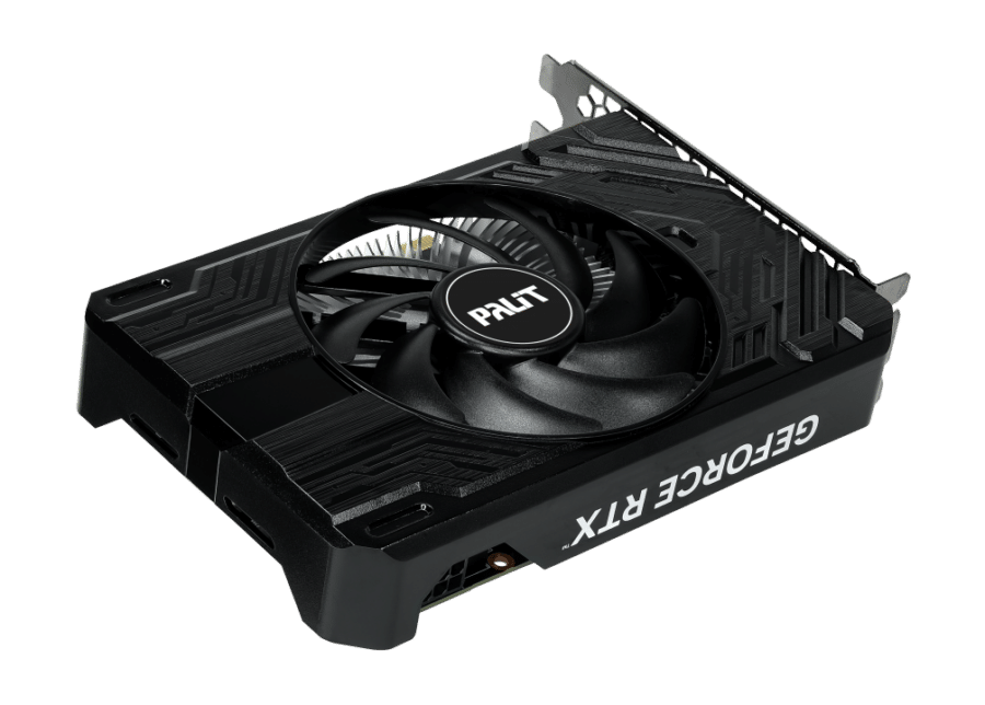 Palit NVIDIA Geforce RTX 4060 StormX Top Flat View