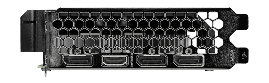 Palit NVIDIA Geforce RTX 4060 StormX I/O Panel View