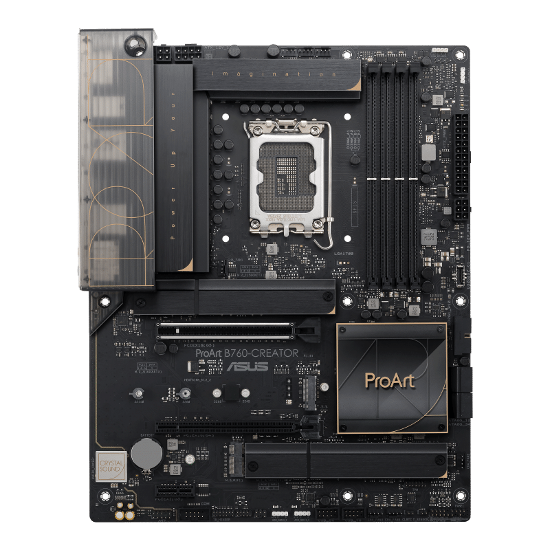 Asus ProArt B760-Creator Front View
