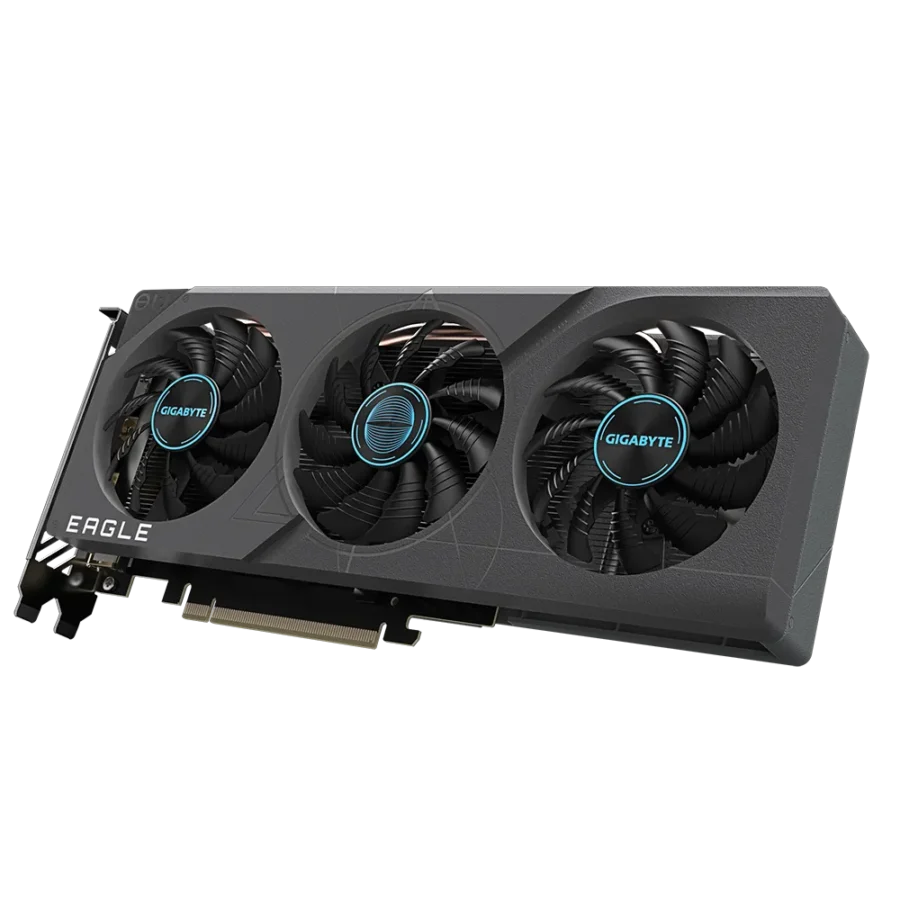 Gigabyte NVIDIA GeForce RTX 4060 EAGLE OC Front Angled View