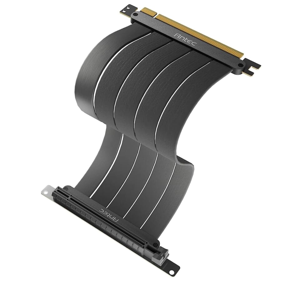 Antec 200mm PCIe 4.0 Riser Cable Front View