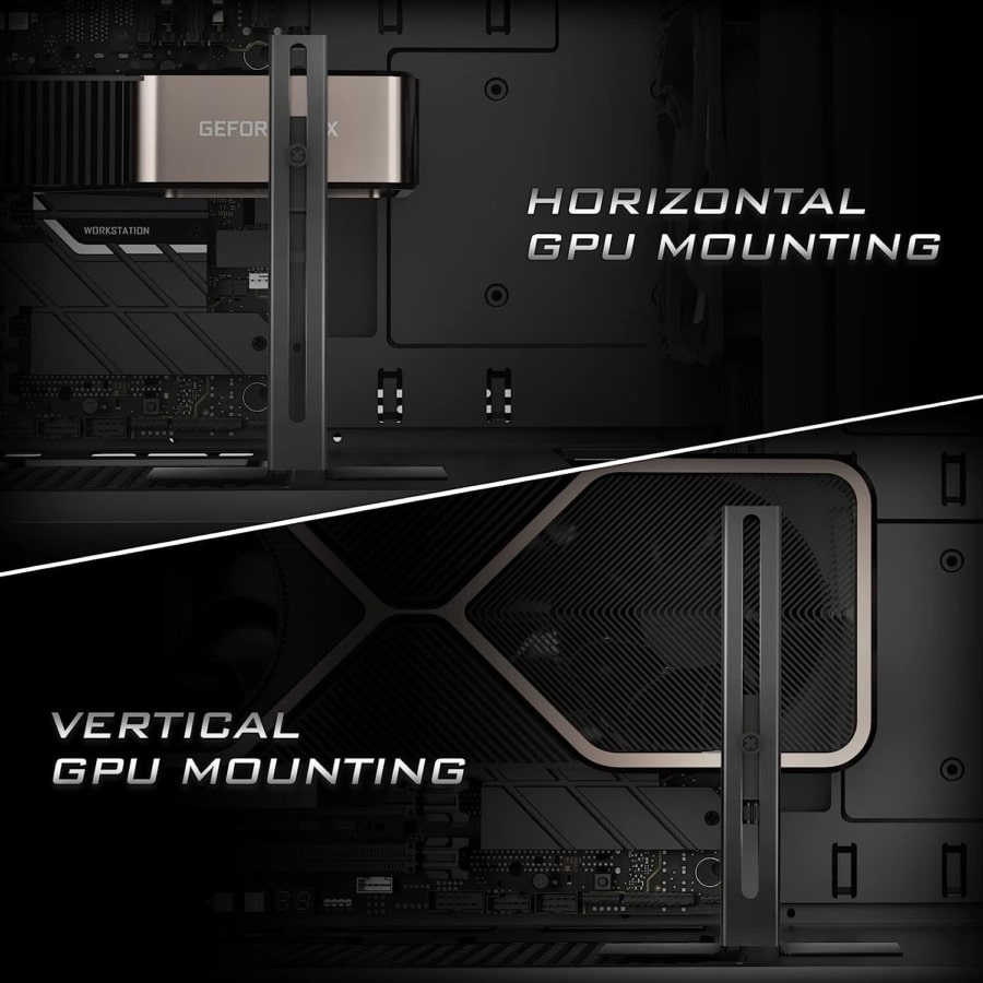Antec Black Graphics Card Holder GPU Mounting