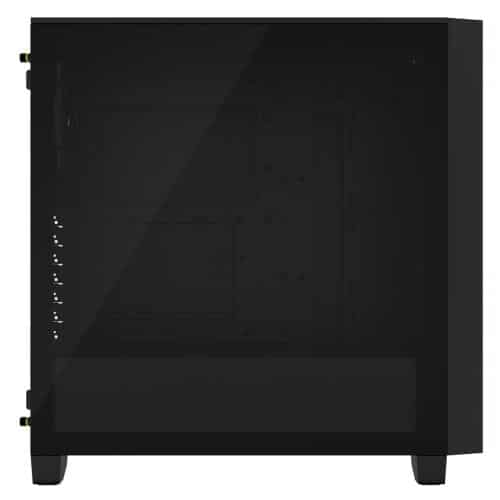 Corsair 3000D Airflow Black Side Glass View