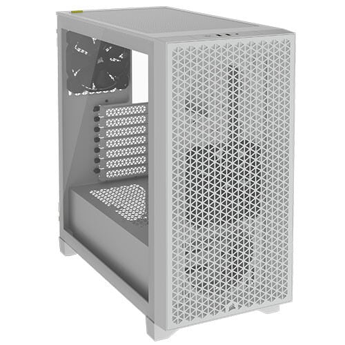 Corsair 3000D Airflow White Front View