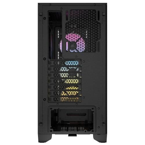 Corsair 3000D RGB Airflow Black Rear View