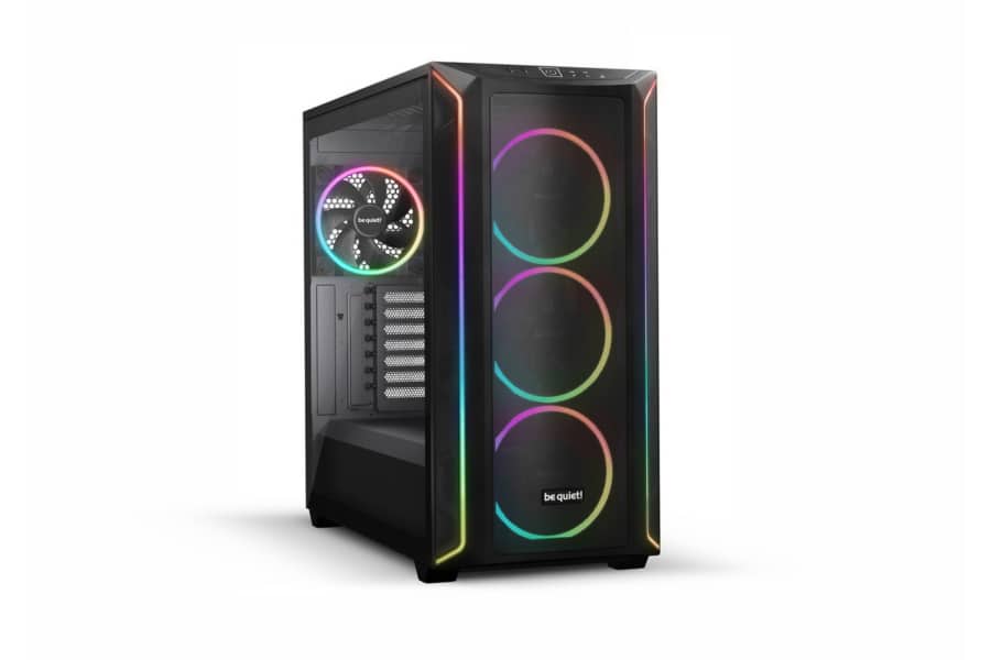 Black be quiet! Shadow Base 800 FX Front View