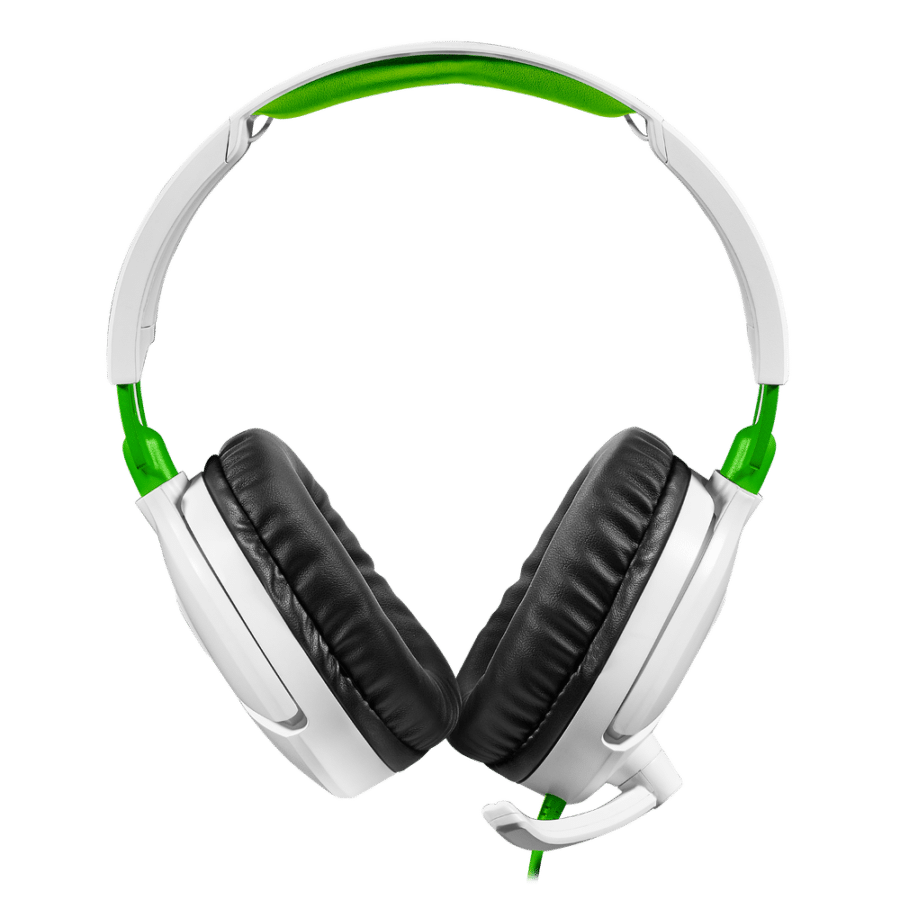 Turtle Beach Recon 70 White & Green Front View