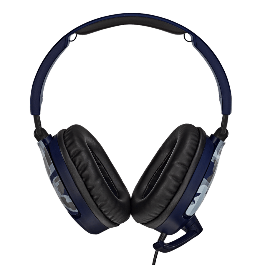Turtle Beach Recon 70 Blue Camo Front View