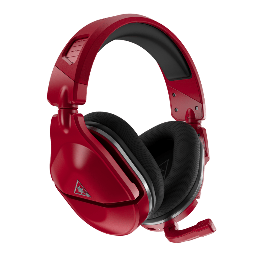Turtle Beach Stealth 600 Gen 2 MAX Midnight Red Angled View