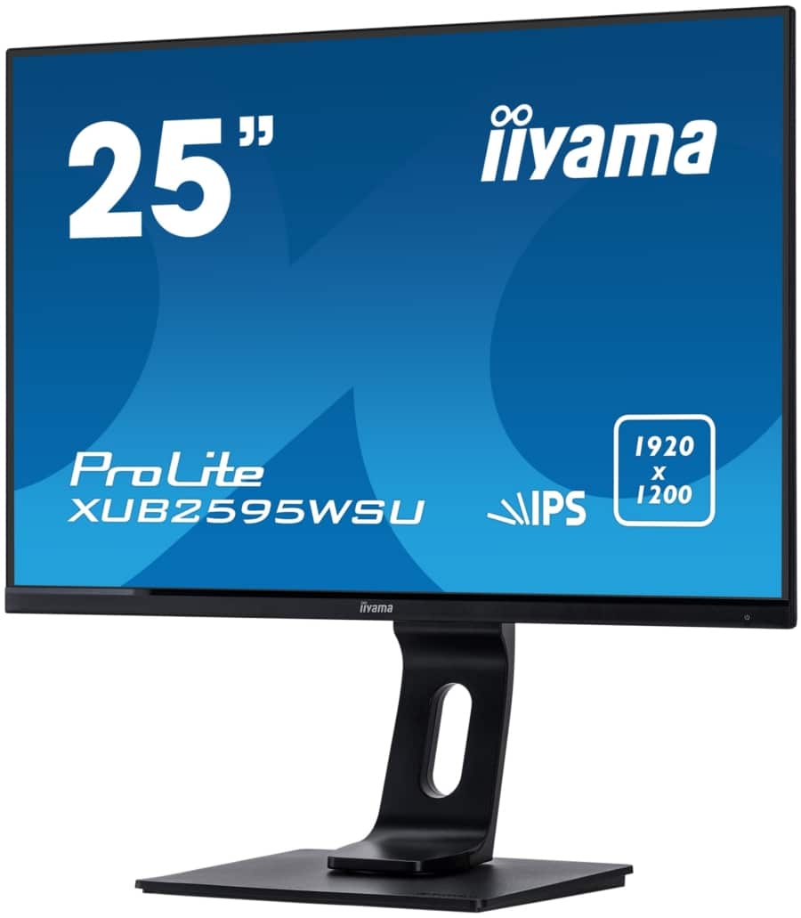 Iiyama Prolite XUB2595WSU-B1 Front Angled View