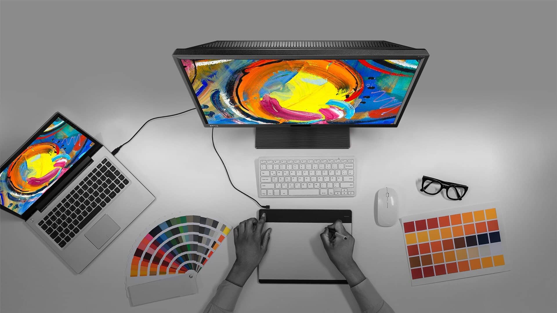 BenQ BL Series BL2420PT Lifestyle Image 2