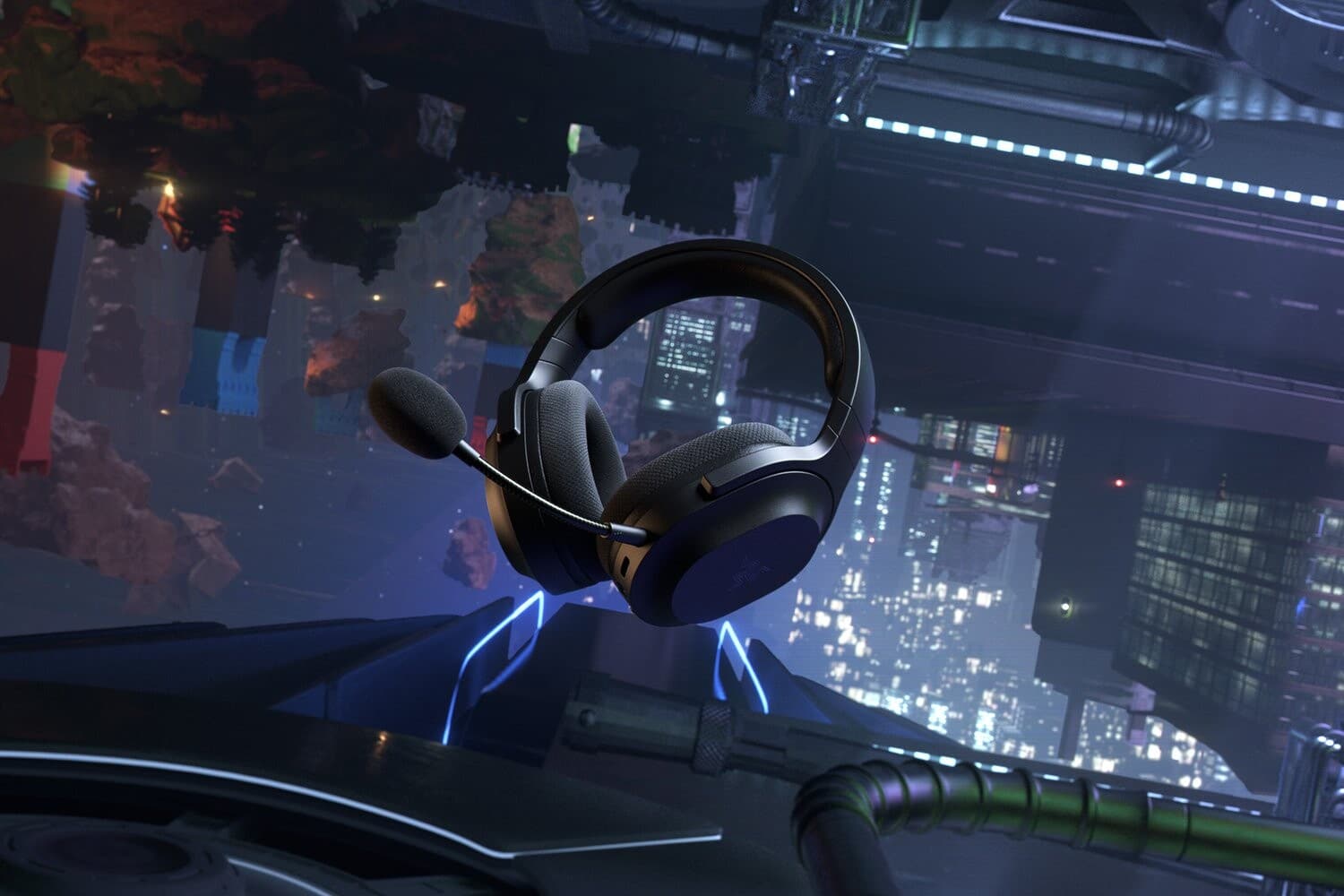 Razer Barracuda X Black Lifestyle Image