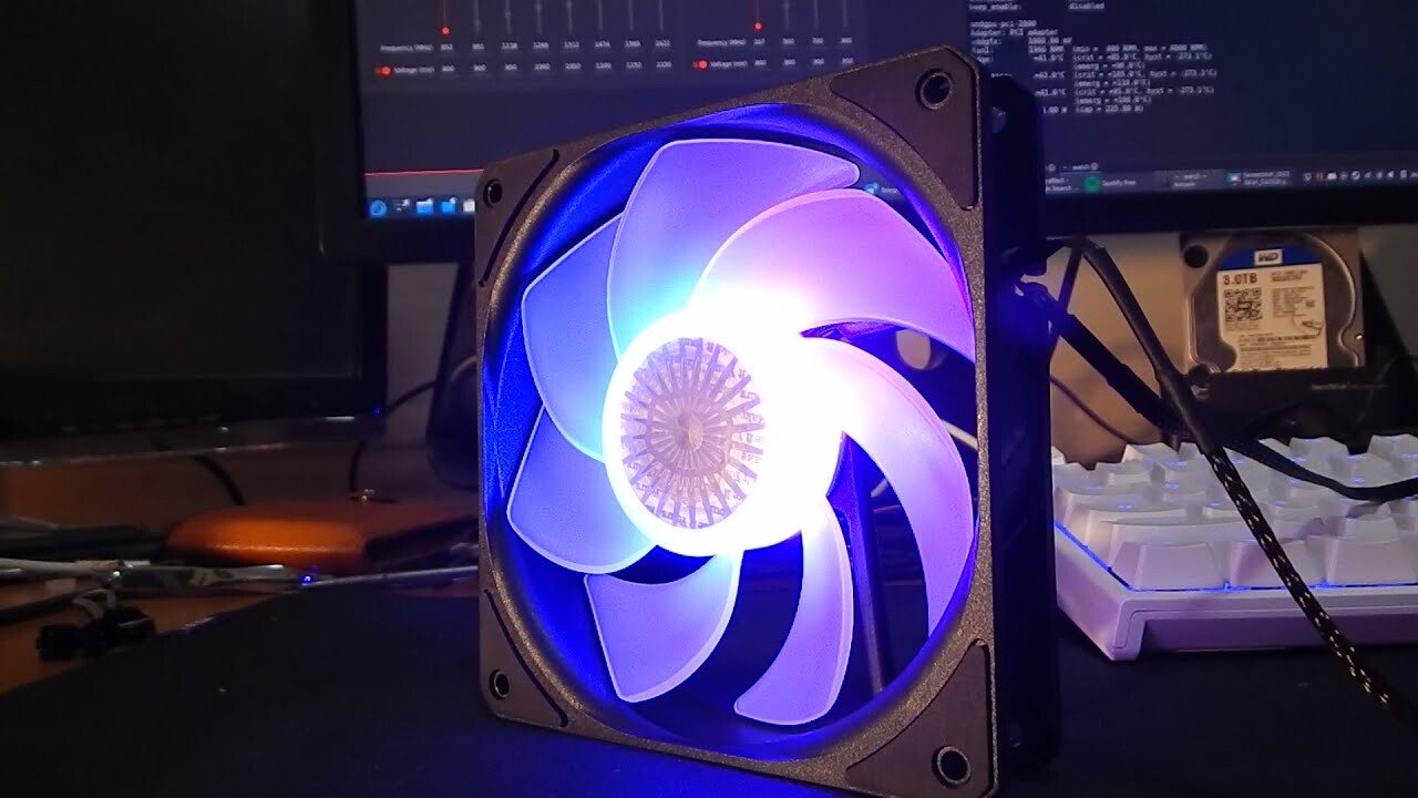 Cooler Master SickleFlow 140 ARGB Black Lifestyle Image
