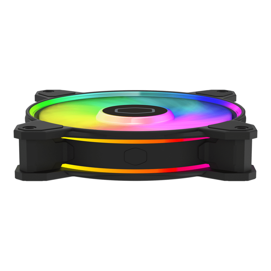 Cooler Master MasterFan MF120 HALO² Black Side View