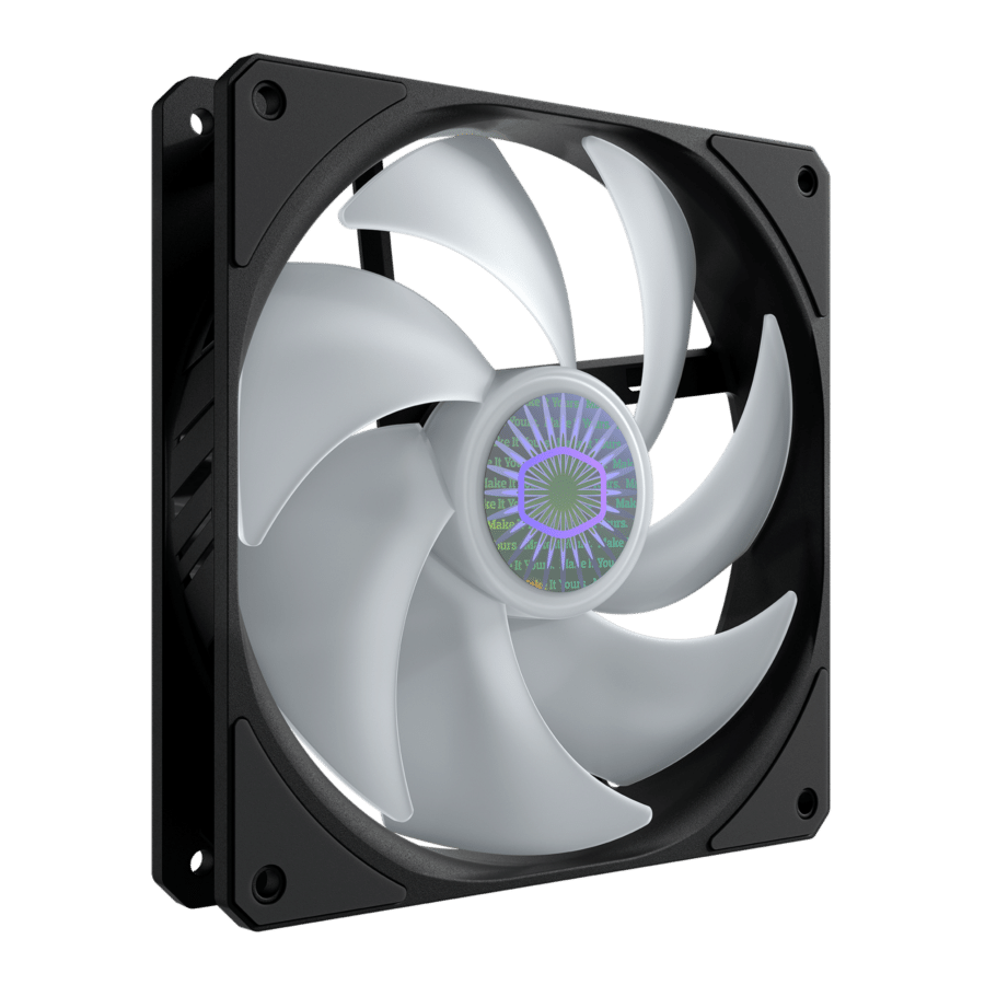 Cooler Master SickleFlow 140 ARGB Black Angled View