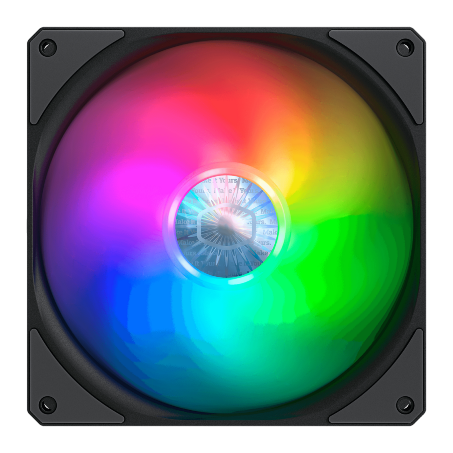 Cooler Master SickleFlow 140 ARGB Black Front View