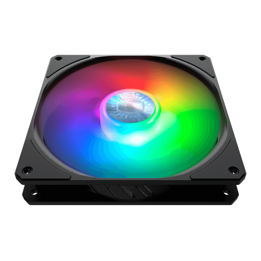 Cooler Master SickleFlow 140 ARGB Black Front Top View
