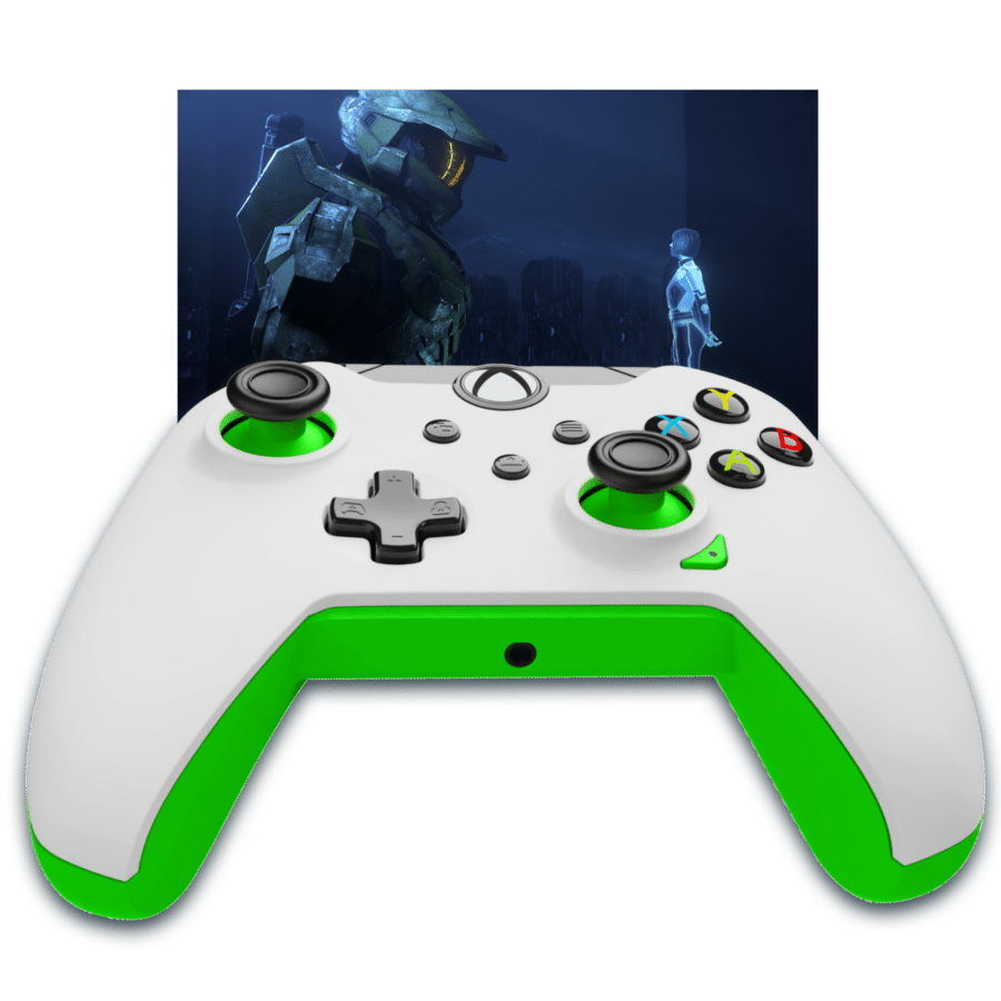 PDP Wired Controller - Neon White (Xbox X|S, Xbox One, PC)