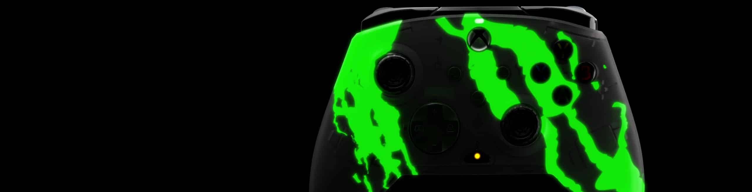 PDP Rematch Glow Wired Controller - Jolt Green (Xbox X|S, Xbox One, PC)