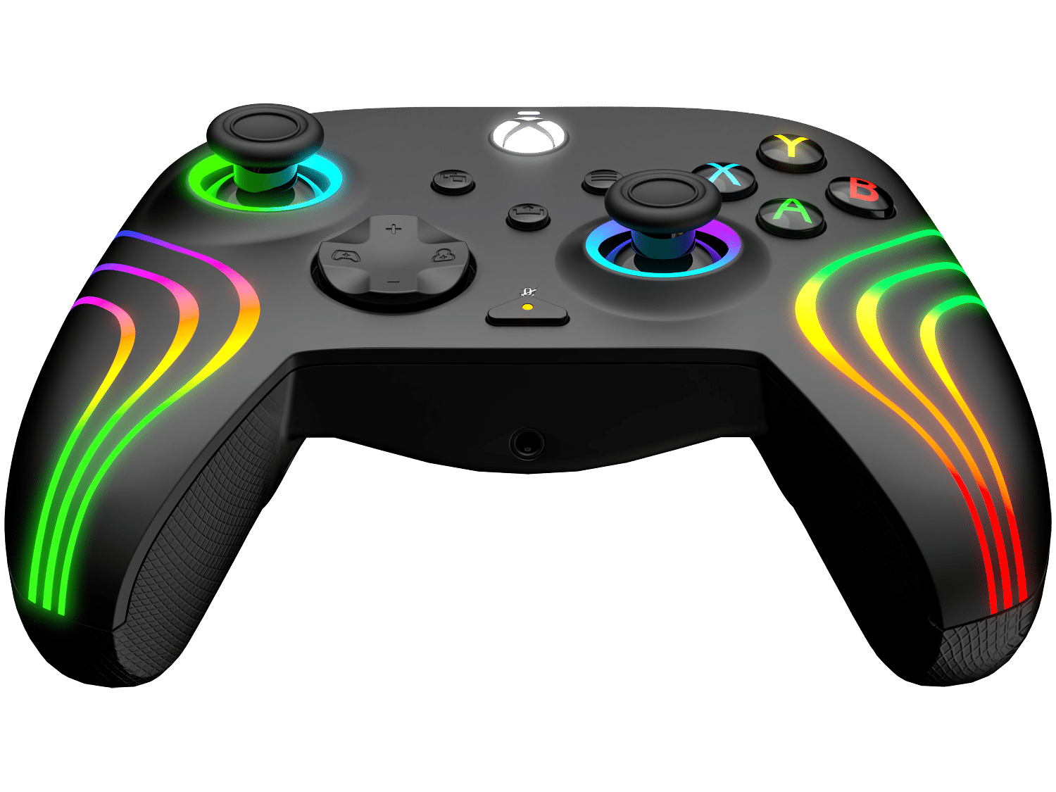 PDP AfterGlow Wave Wired Controller - Black (Xbox X|S, Xbox One, PC)