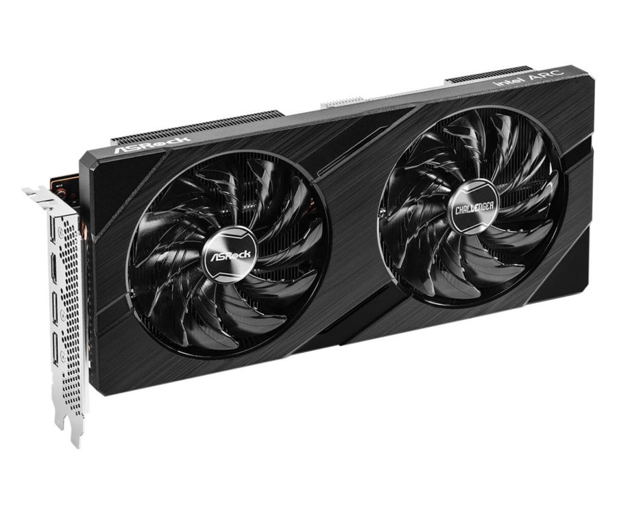 ASRock Intel Arc A580 Challenger 8GB OC GDDR6 Graphics Card