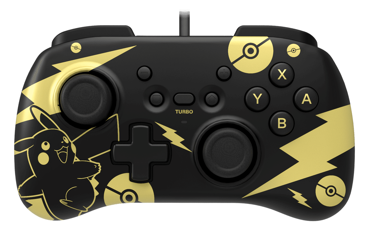 HORIPAD Mini for Nintendo Switch - Pokémon: Pikachu Black & Gold