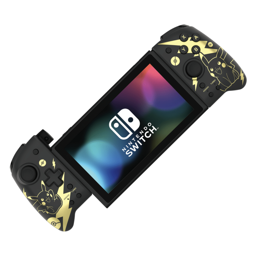 Nintendo Switch HORI Split Pad Pro Controller - Pokémon: Pikachu Black & Gold