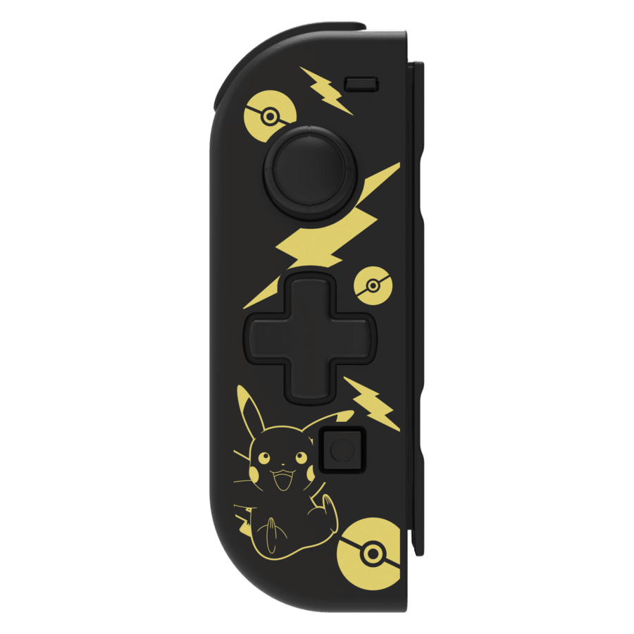 HORI D-Pad Controller (L) for Nintendo Switch - Pokémon: Pikachu Black & Gold